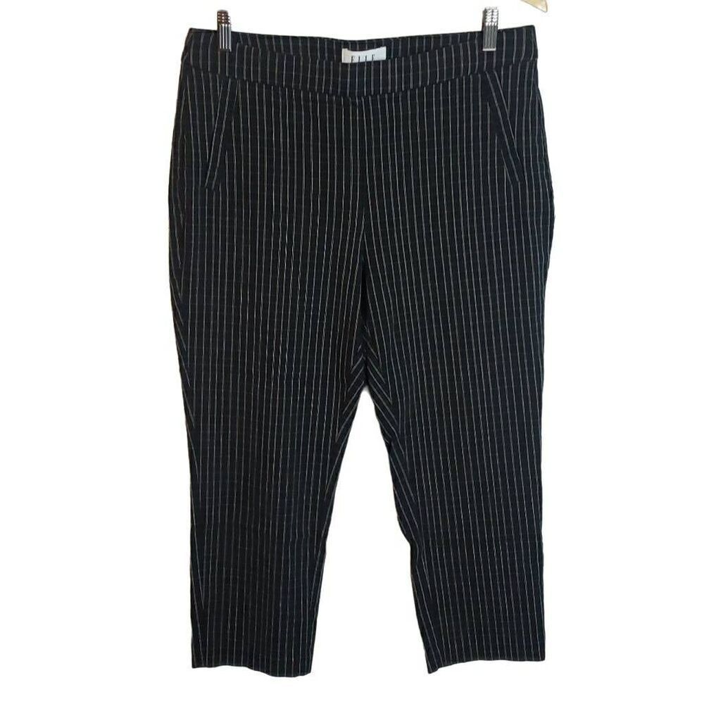 Elle Black and White Pants Large